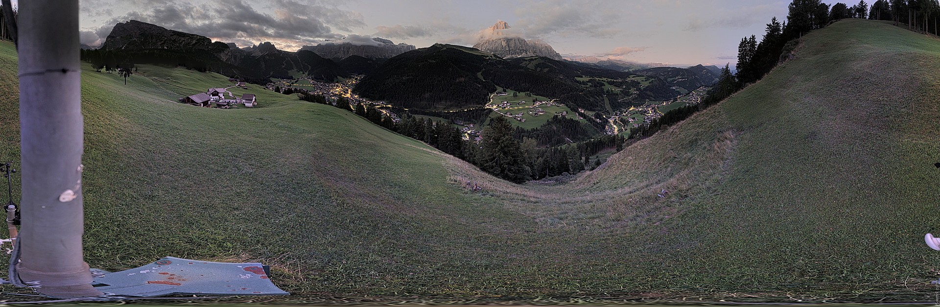 Archiv Foto Webcam Panorama über Wolkenstein