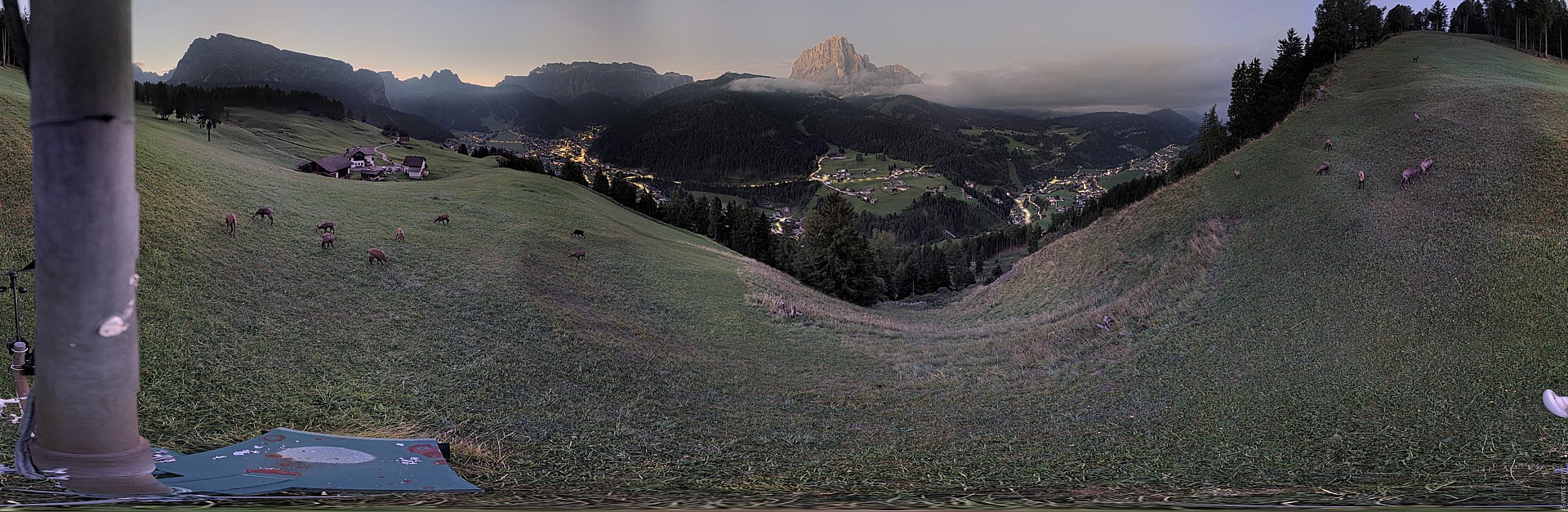 Archiv Foto Webcam Panorama über Wolkenstein