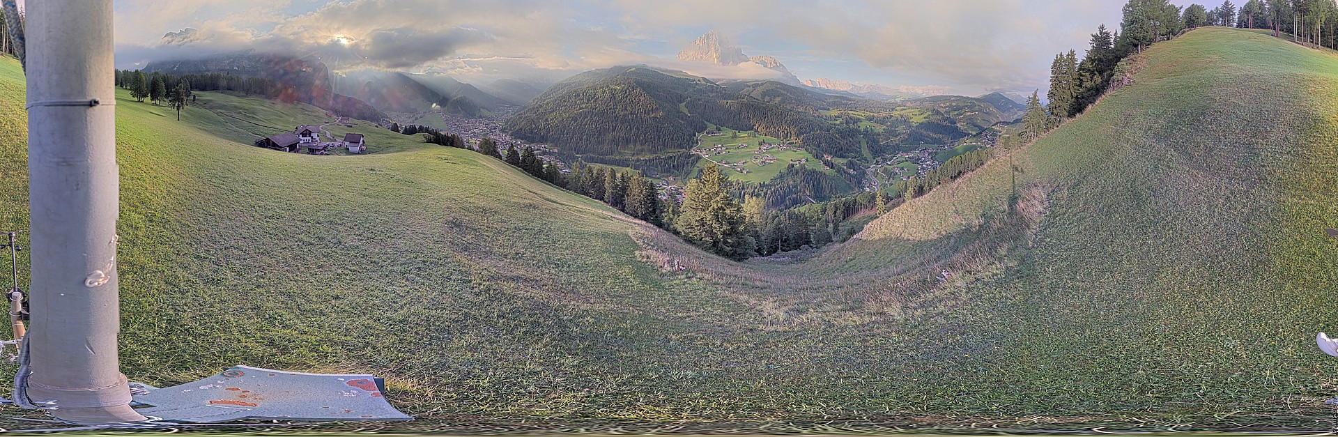 Archiv Foto Webcam Panorama über Wolkenstein