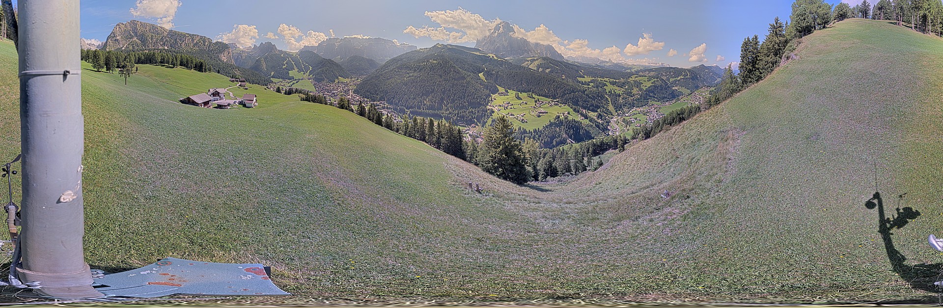 Archiv Foto Webcam Panorama über Wolkenstein