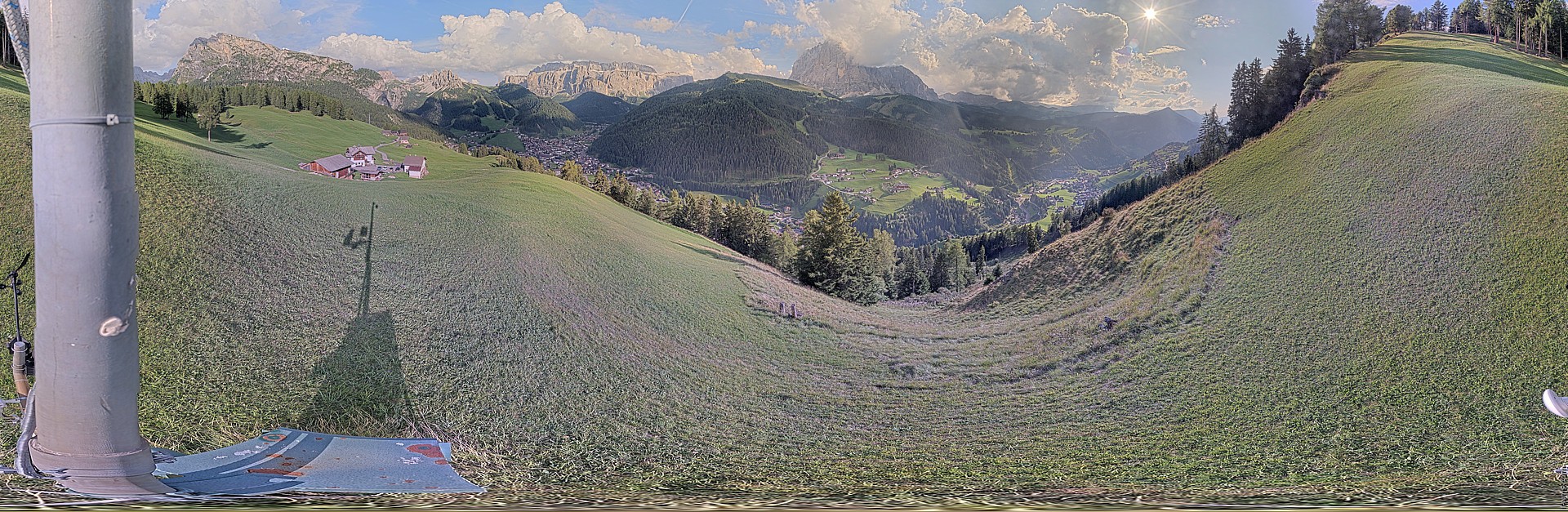 Archiv Foto Webcam Panorama über Wolkenstein