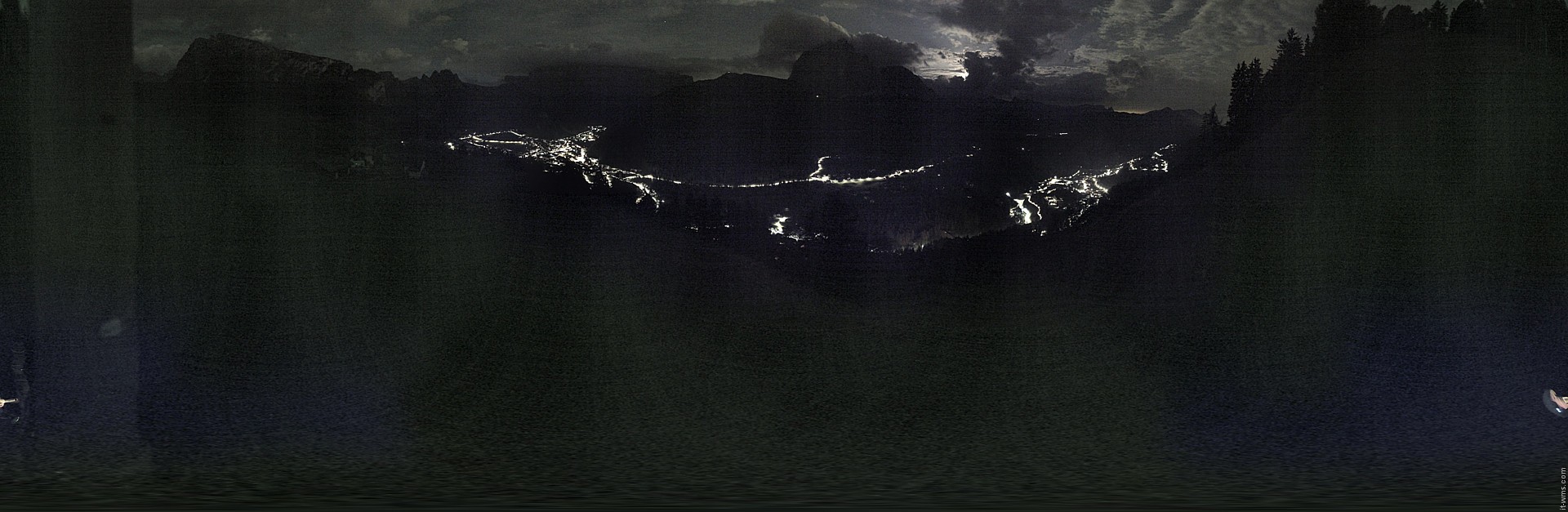 Archiv Foto Webcam Panorama über Wolkenstein
