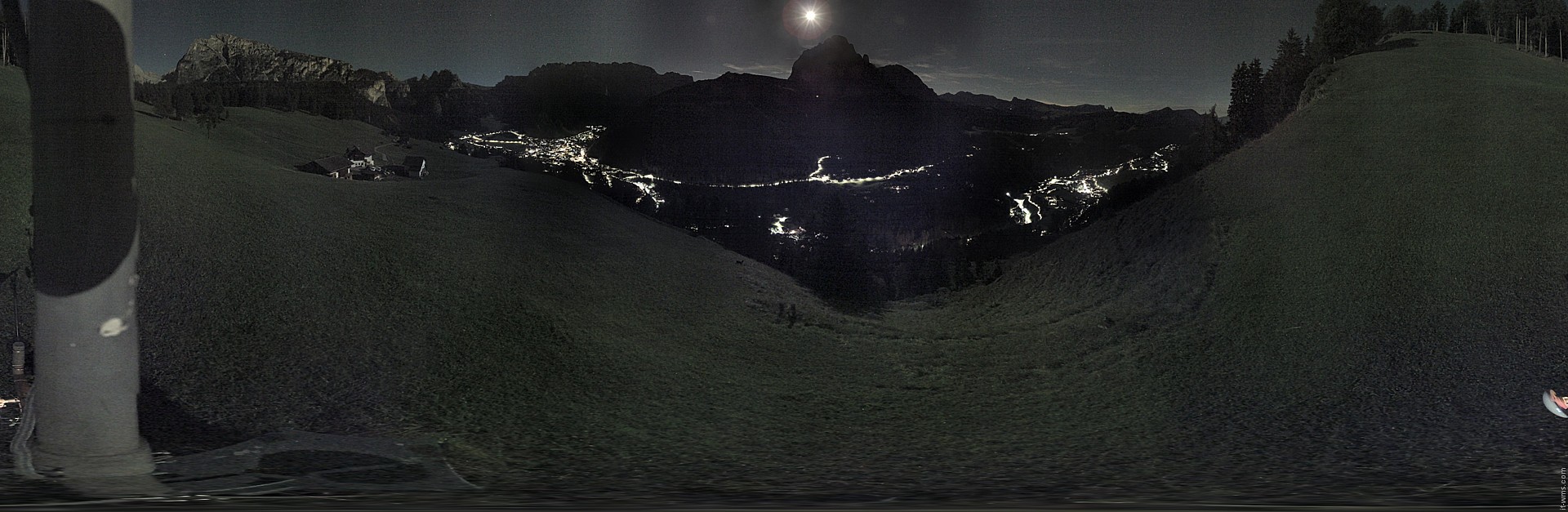 Archived image Webcam Panoramic view of Wolkenstein