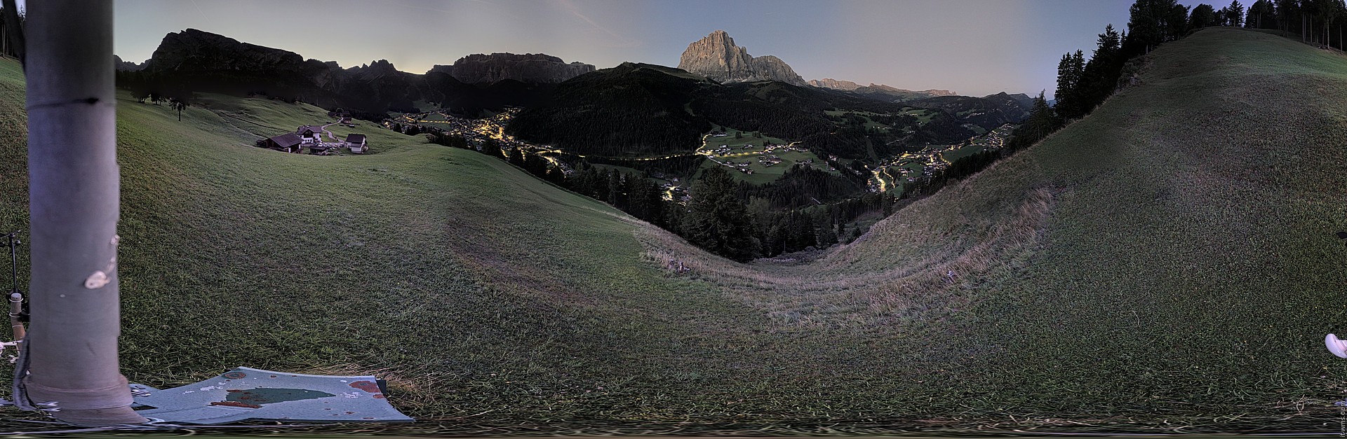 Archived image Webcam Panoramic view of Wolkenstein