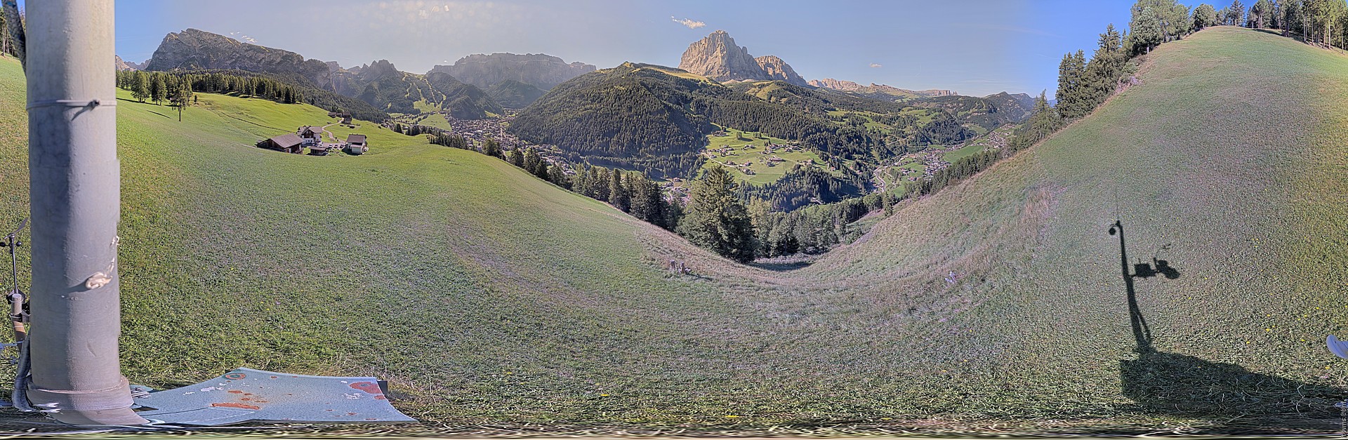 Archived image Webcam Panoramic view of Wolkenstein