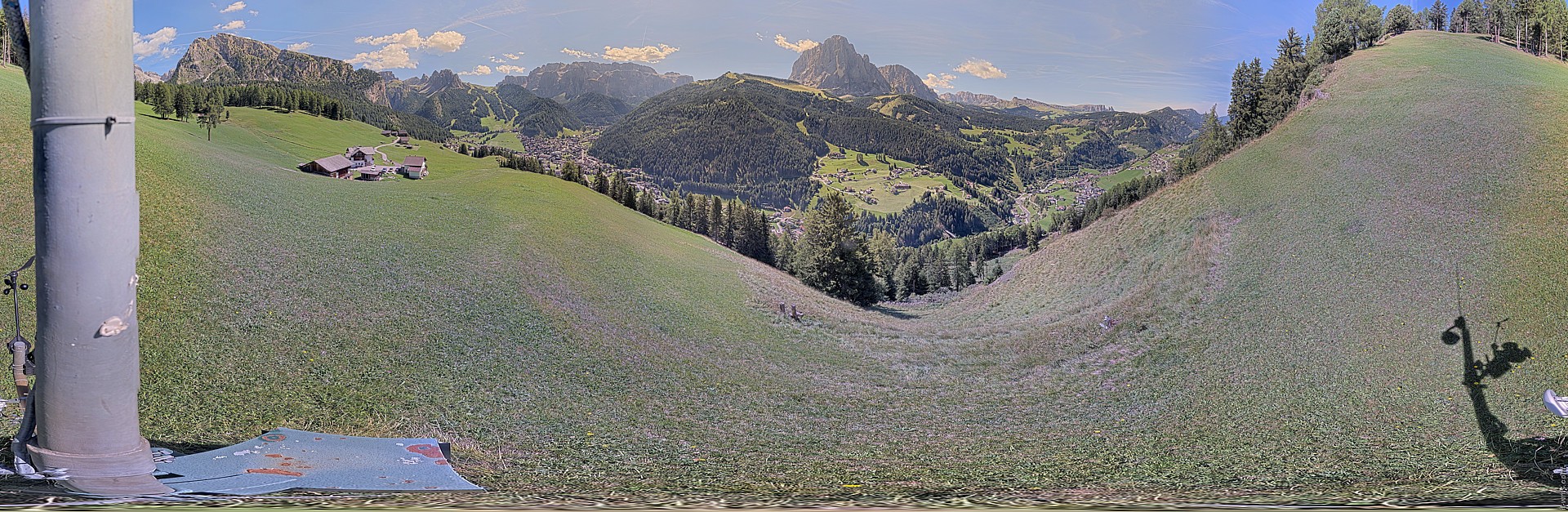 Archived image Webcam Panoramic view of Wolkenstein