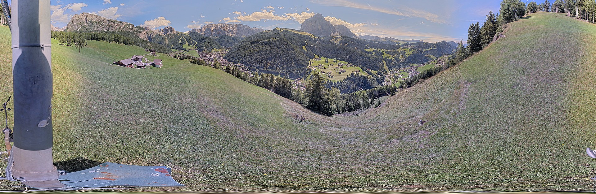 Archived image Webcam Panoramic view of Wolkenstein