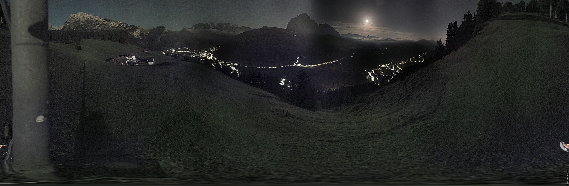 Archiv Foto Webcam Panorama über Wolkenstein