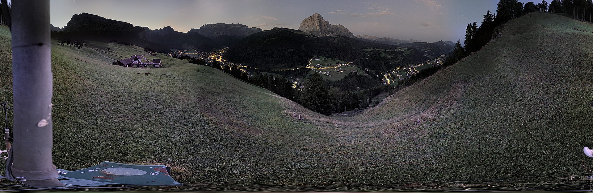 Archiv Foto Webcam Panorama über Wolkenstein
