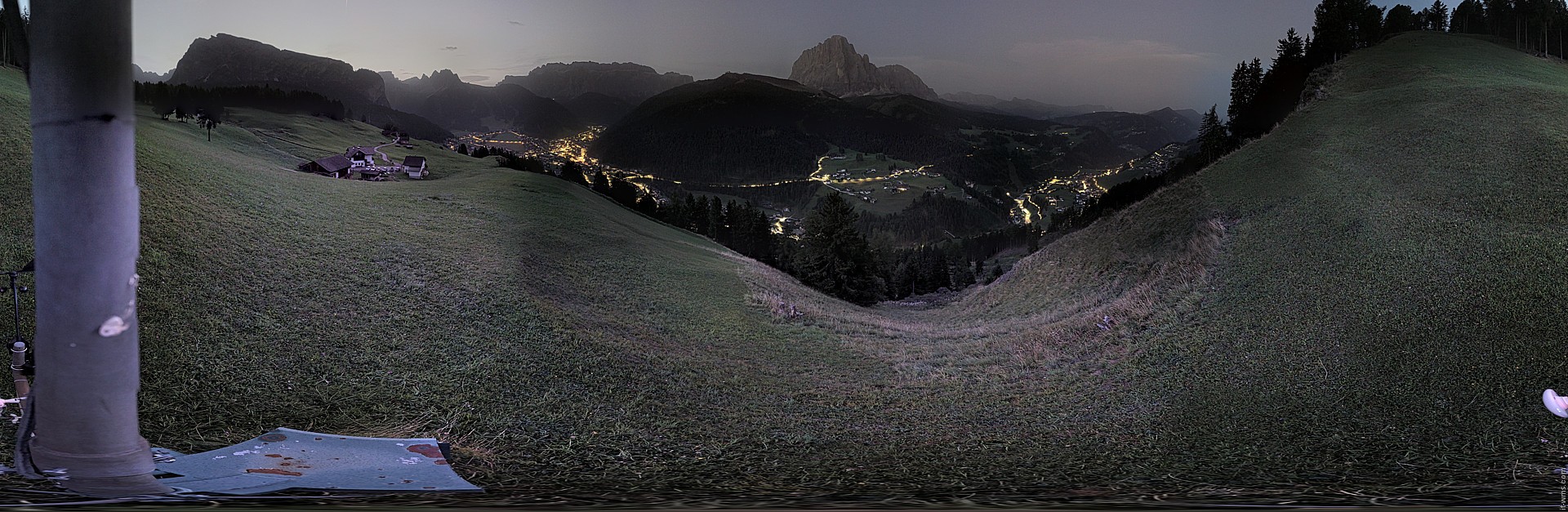 Archiv Foto Webcam Panorama über Wolkenstein
