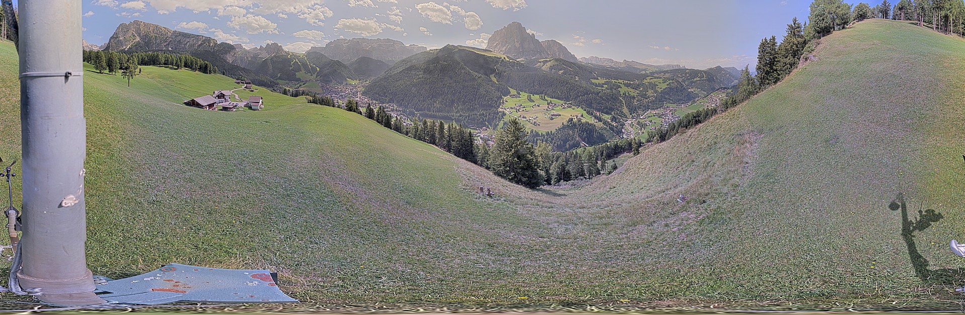 Archiv Foto Webcam Panorama über Wolkenstein