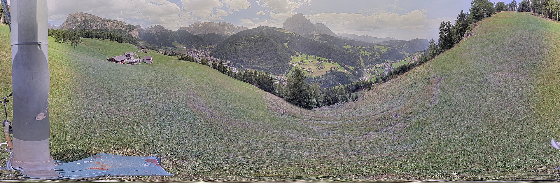Archiv Foto Webcam Panorama über Wolkenstein