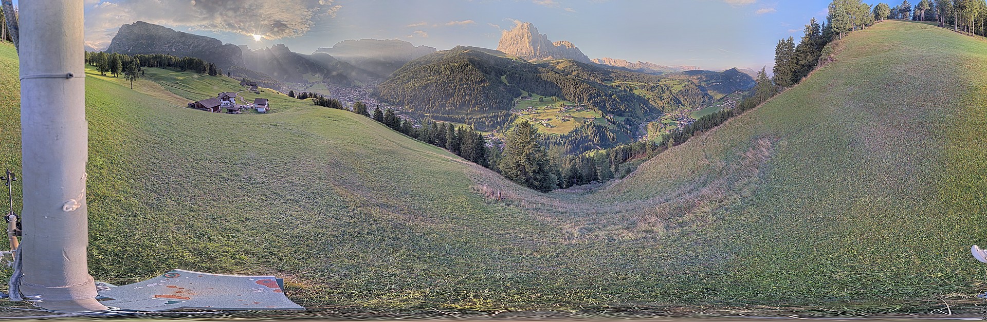 Archiv Foto Webcam Panorama über Wolkenstein