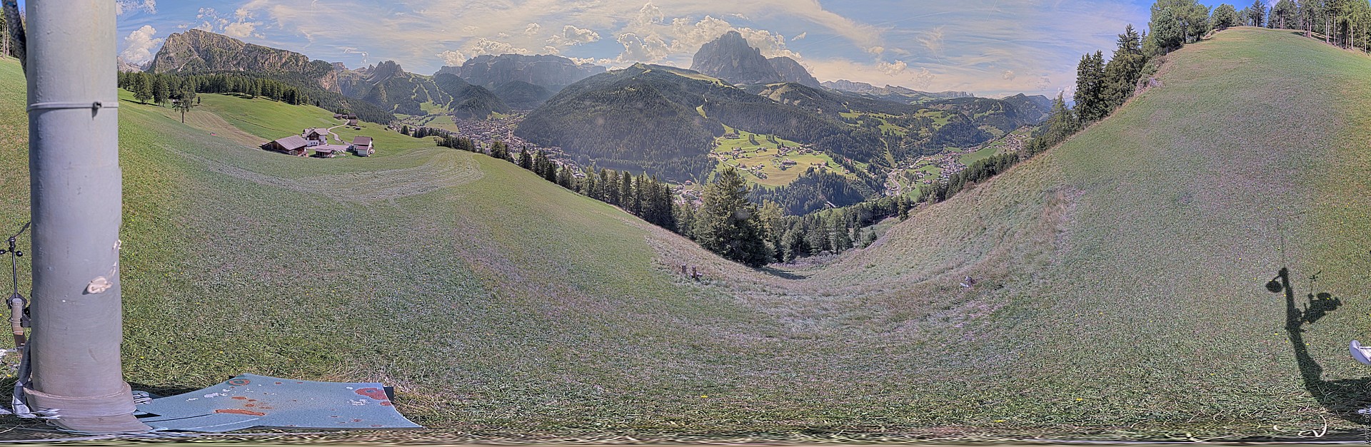 Archiv Foto Webcam Panorama über Wolkenstein