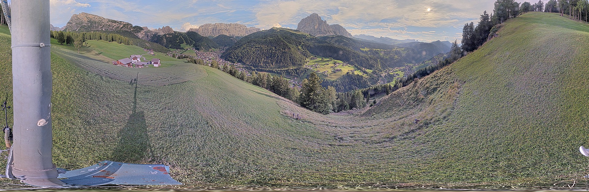 Archiv Foto Webcam Panorama über Wolkenstein