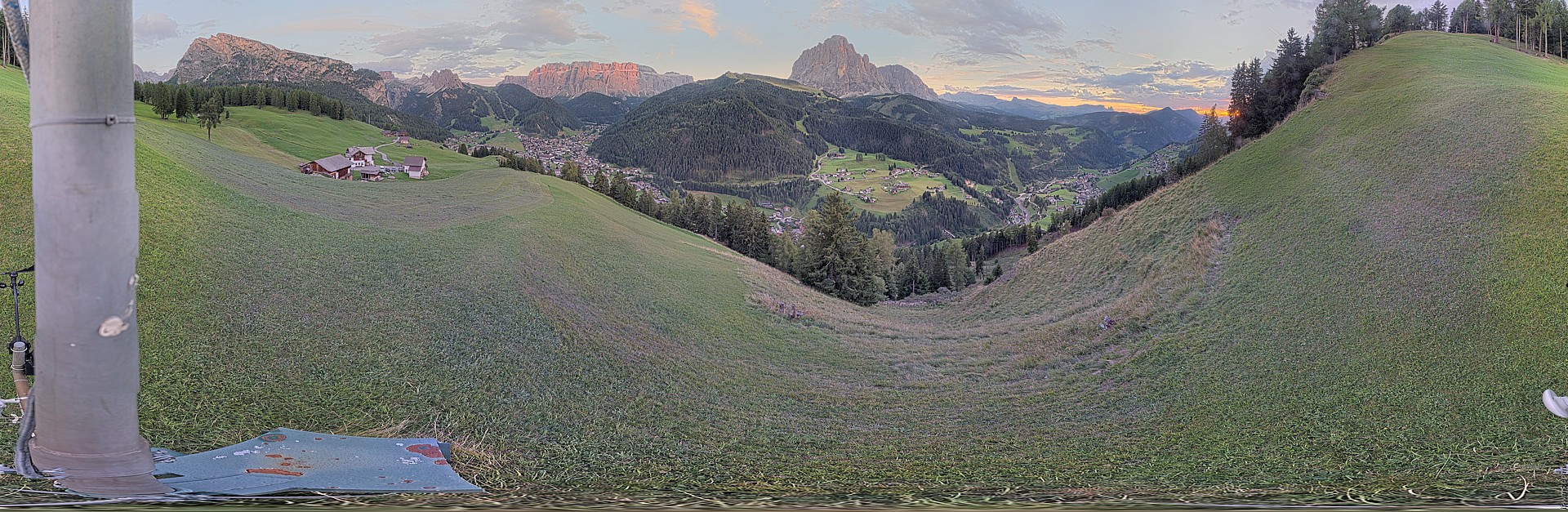 Archiv Foto Webcam Panorama über Wolkenstein
