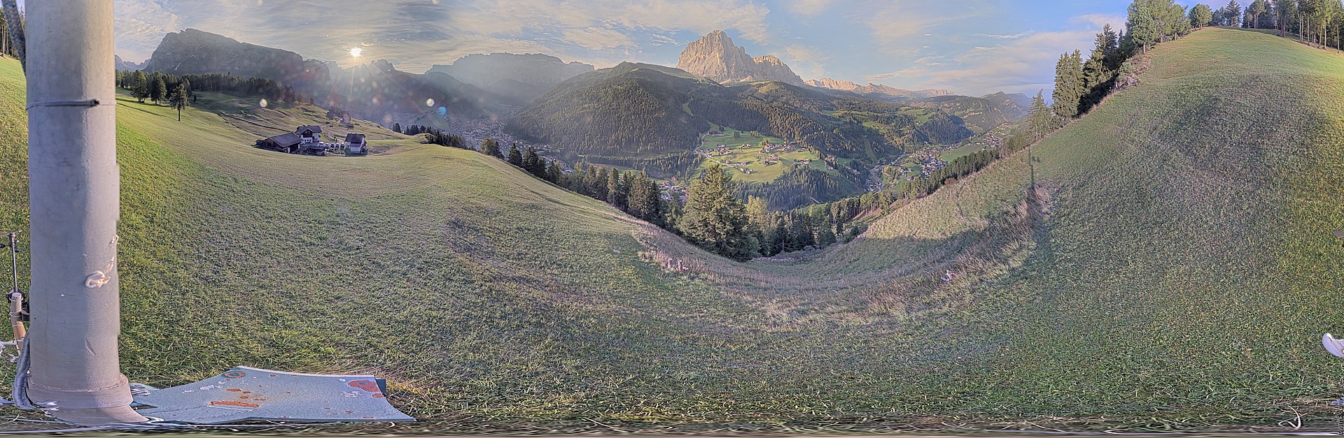 Archiv Foto Webcam Panorama über Wolkenstein