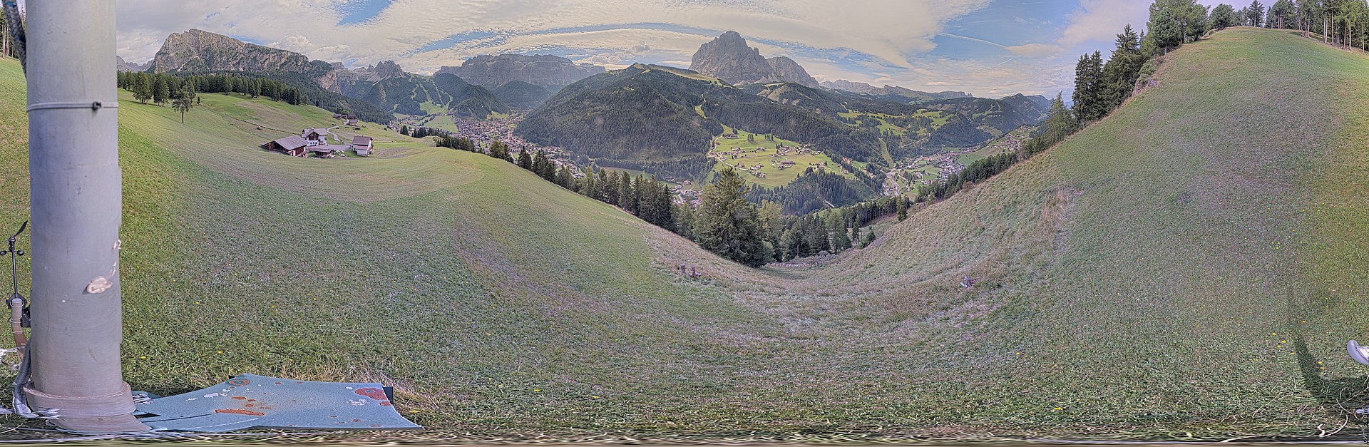 Archiv Foto Webcam Panorama über Wolkenstein