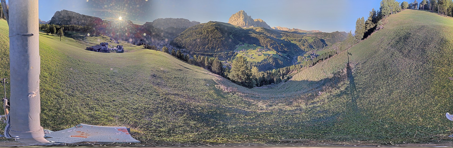 Archived image Webcam Panoramic view of Wolkenstein