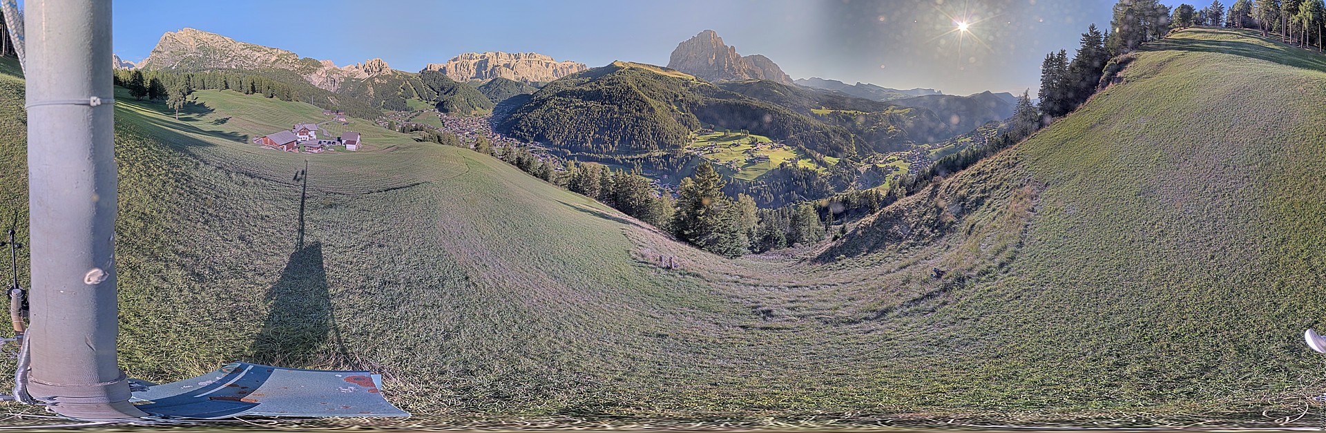 Archived image Webcam Panoramic view of Wolkenstein