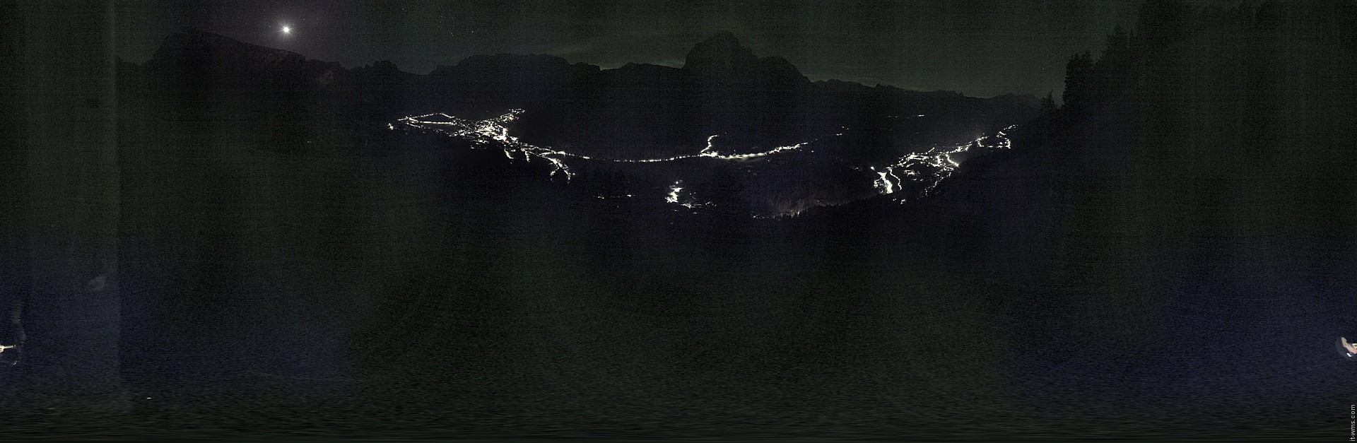 Archiv Foto Webcam Panorama über Wolkenstein