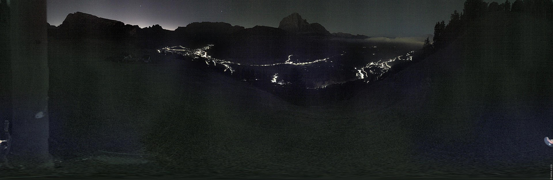 Archiv Foto Webcam Panorama über Wolkenstein