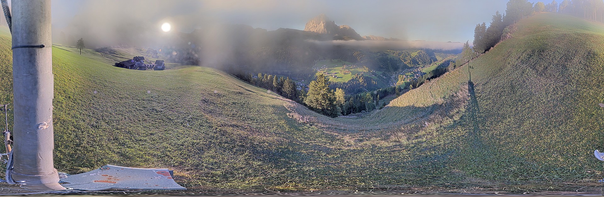 Archiv Foto Webcam Panorama über Wolkenstein