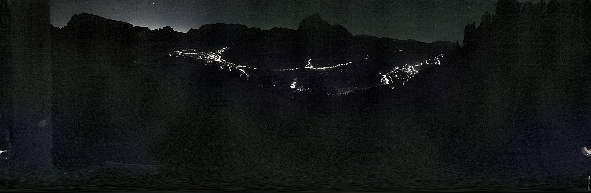 Archiv Foto Webcam Panorama über Wolkenstein