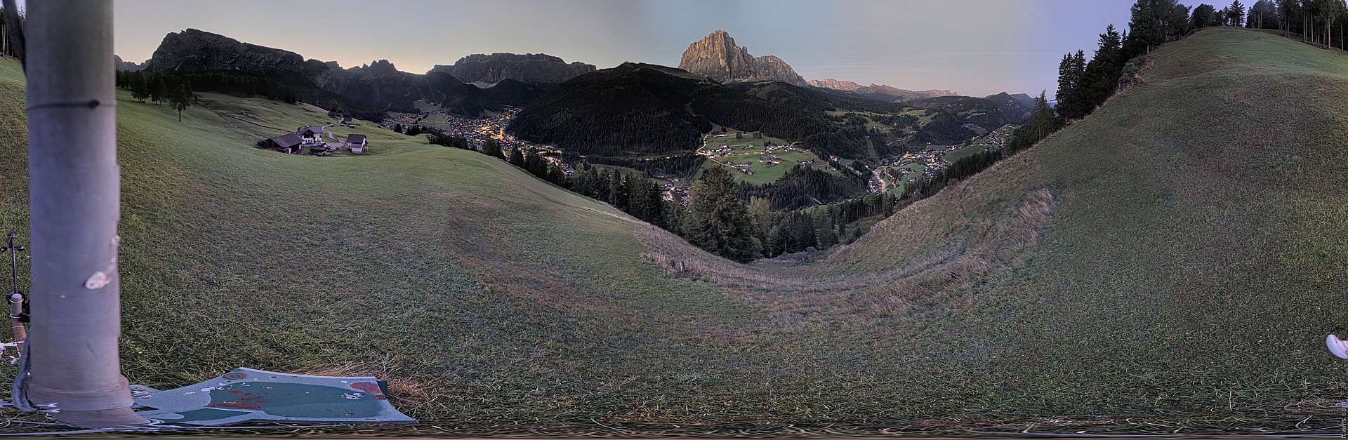 Archiv Foto Webcam Panorama über Wolkenstein