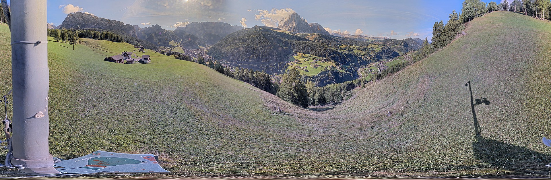 Archiv Foto Webcam Panorama über Wolkenstein