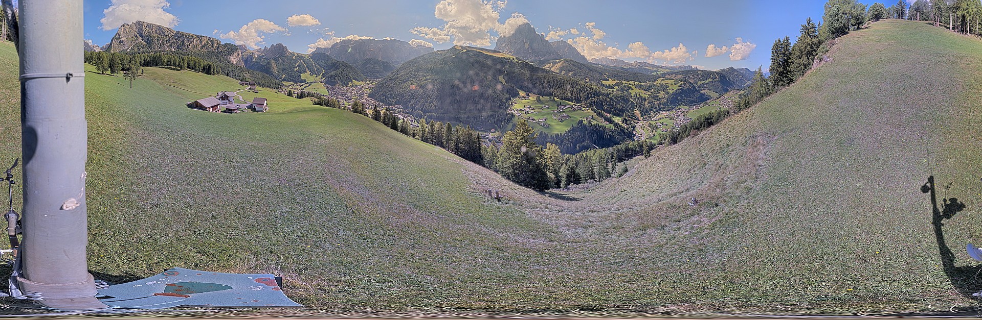 Archiv Foto Webcam Panorama über Wolkenstein