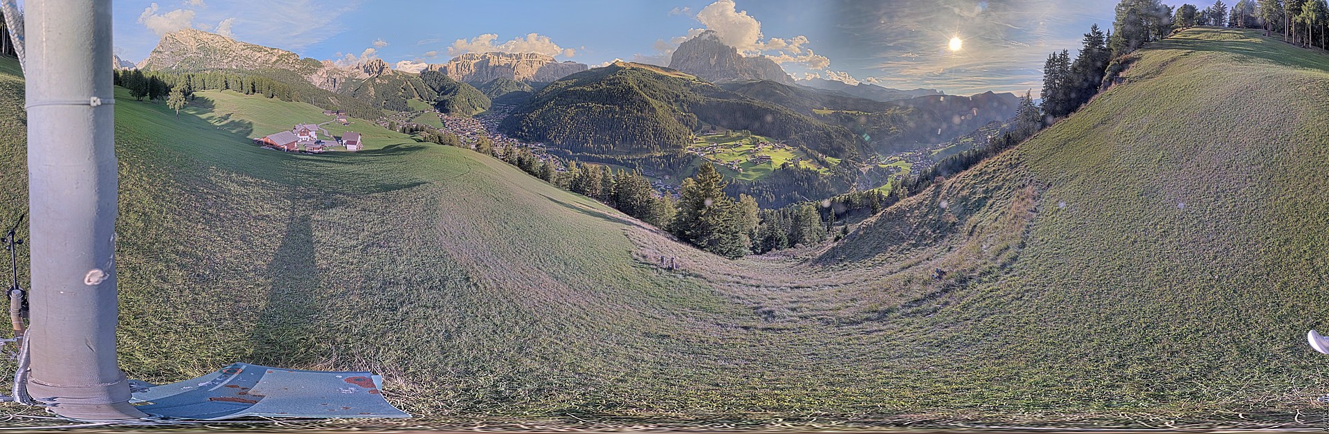 Archiv Foto Webcam Panorama über Wolkenstein