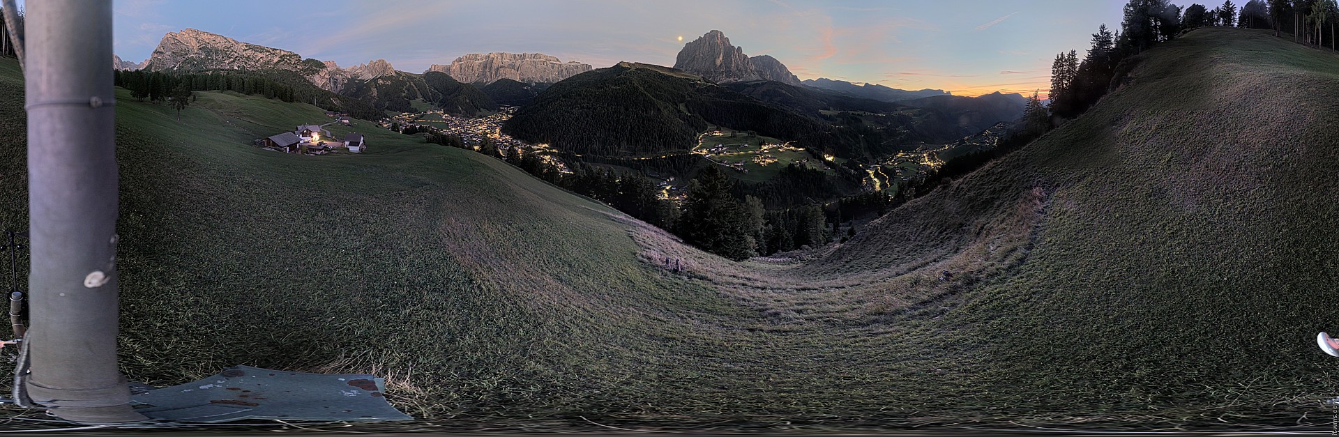 Archiv Foto Webcam Panorama über Wolkenstein