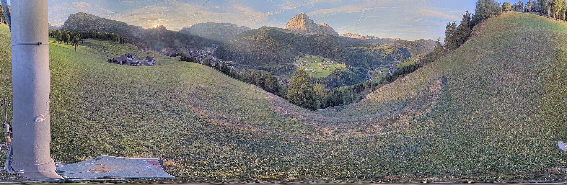 Archiv Foto Webcam Panorama über Wolkenstein