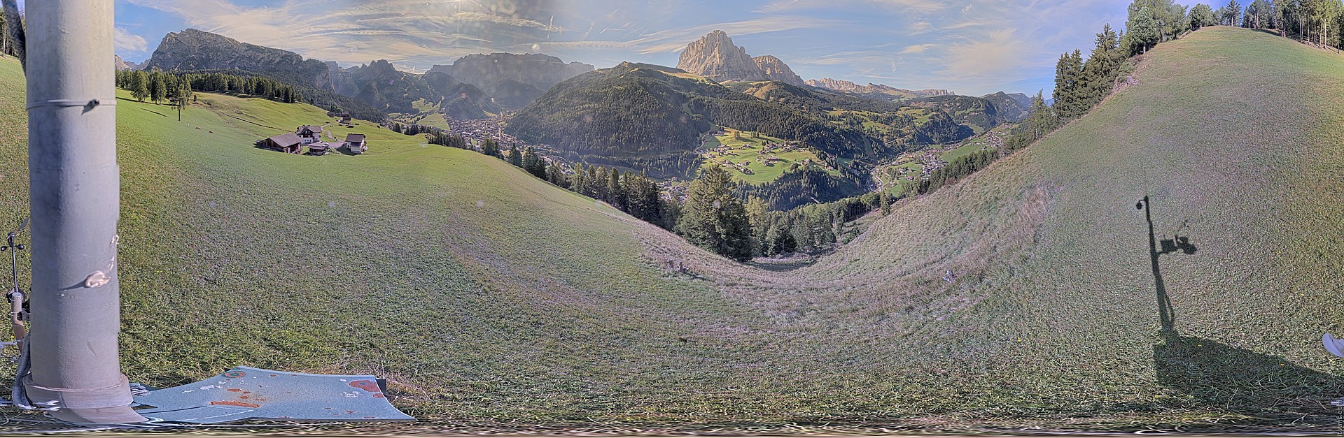 Archiv Foto Webcam Panorama über Wolkenstein