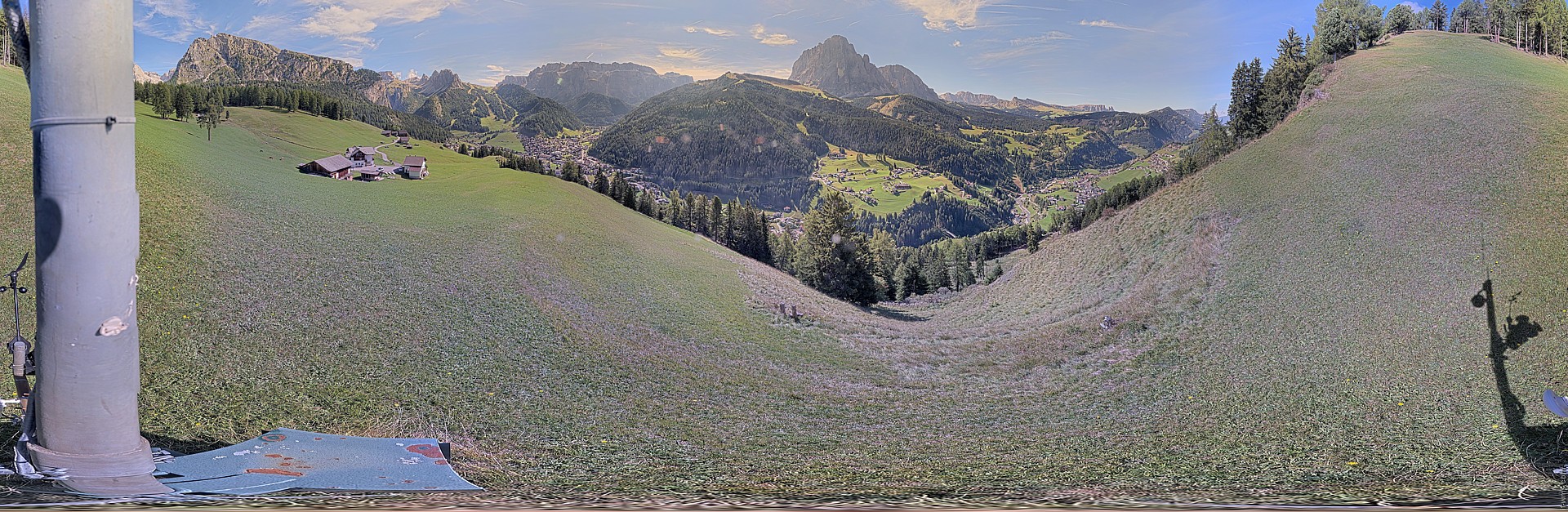 Archiv Foto Webcam Panorama über Wolkenstein