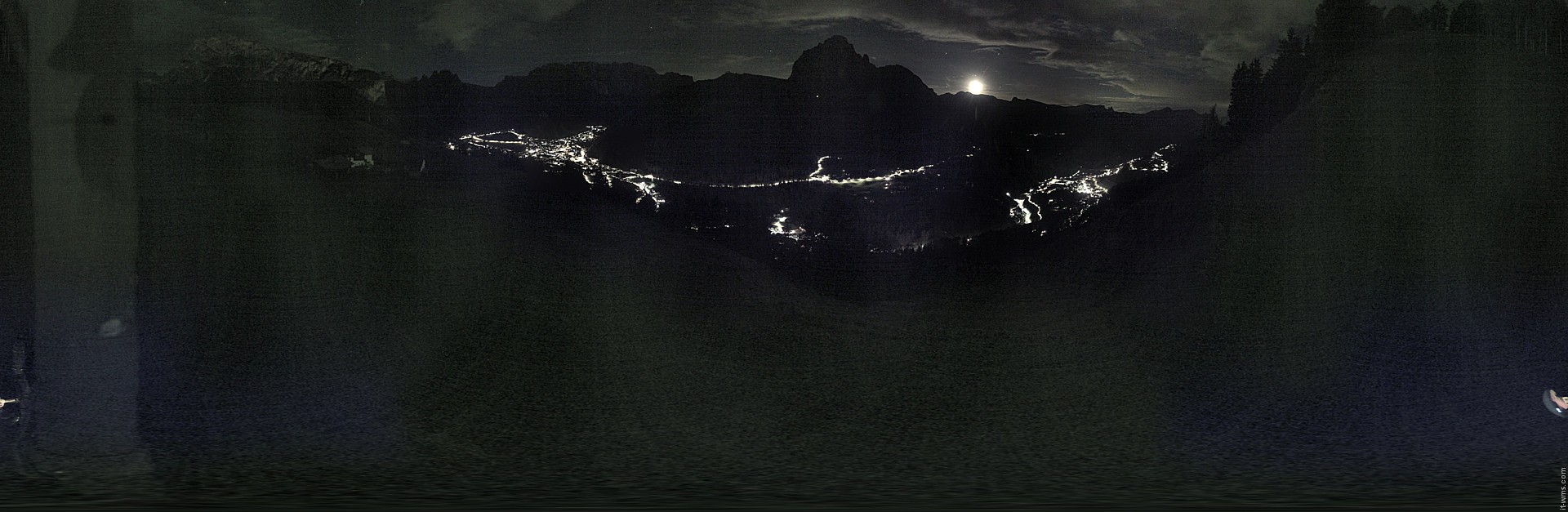 Archiv Foto Webcam Panorama über Wolkenstein