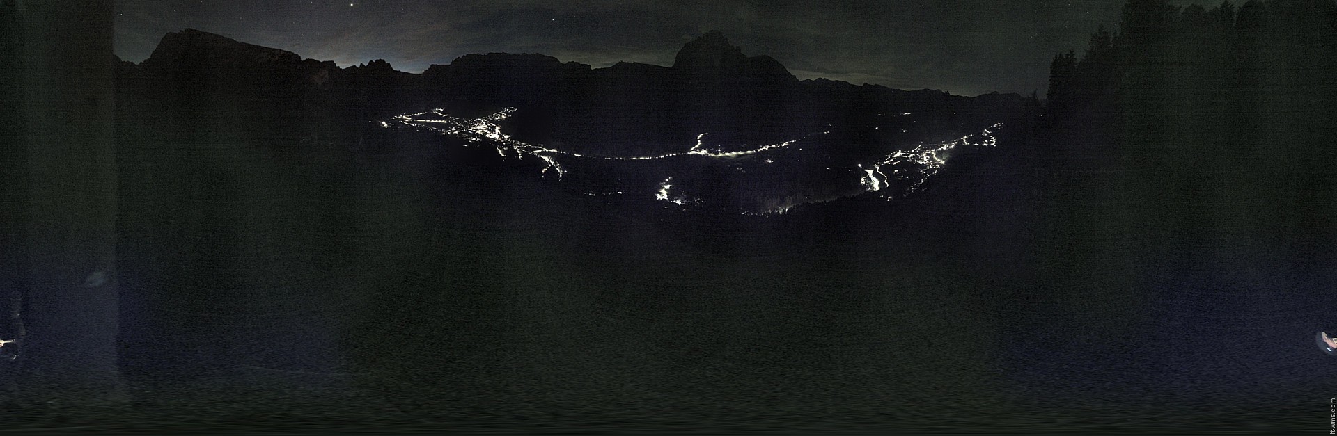 Archiv Foto Webcam Panorama über Wolkenstein
