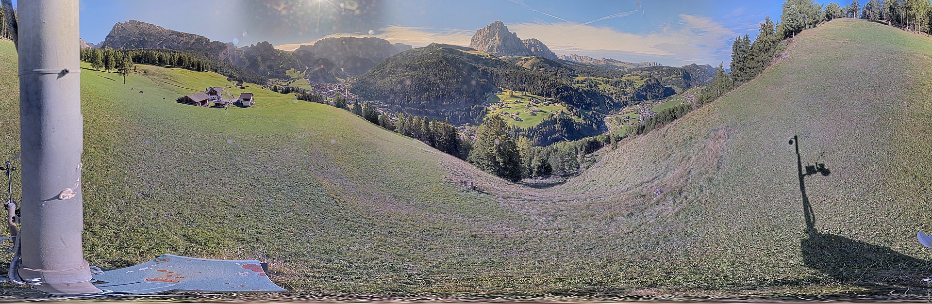 Archiv Foto Webcam Panorama über Wolkenstein