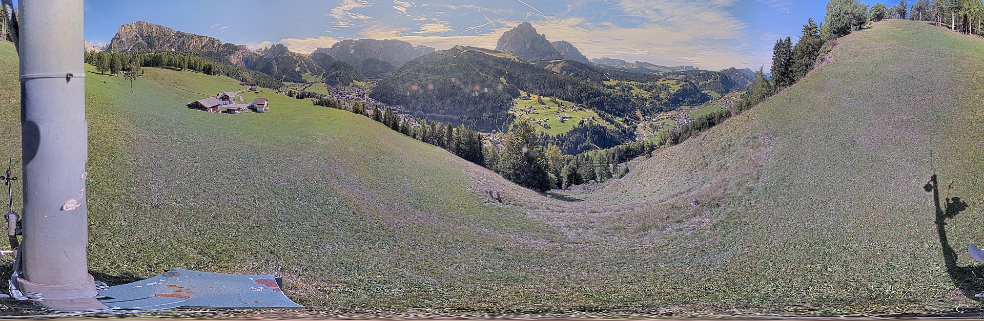 Archiv Foto Webcam Panorama über Wolkenstein