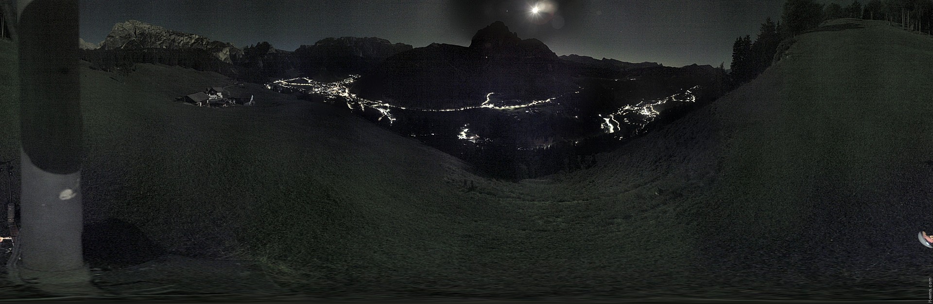 Archiv Foto Webcam Panorama über Wolkenstein