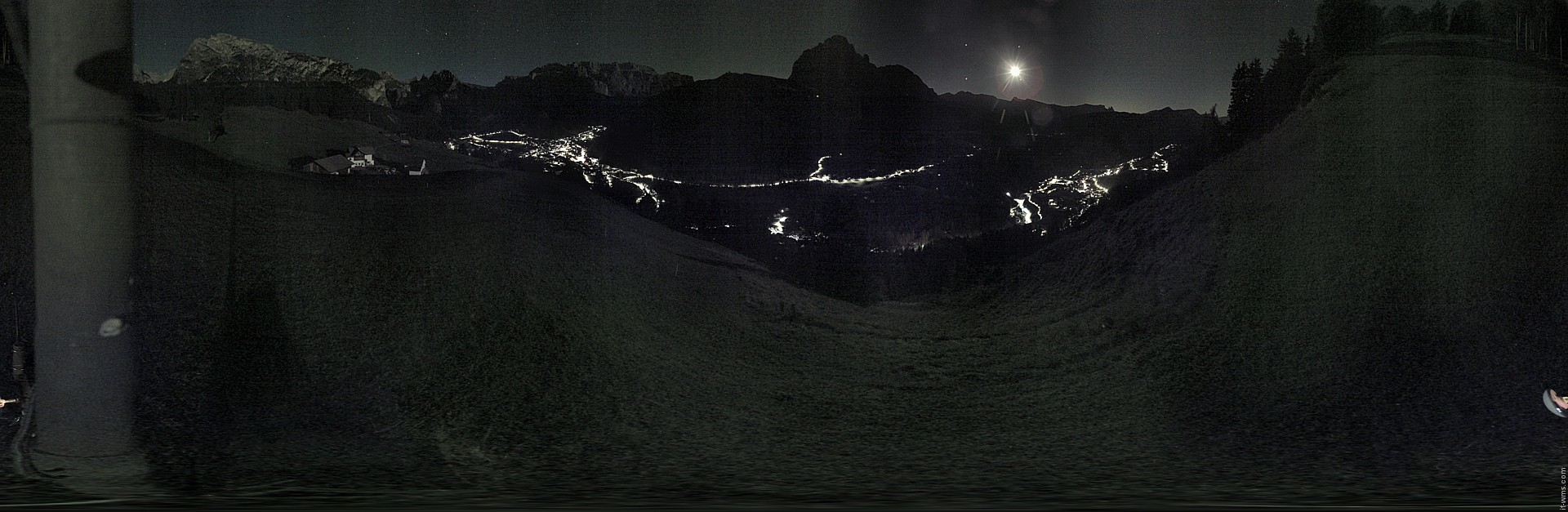 Archiv Foto Webcam Panorama über Wolkenstein