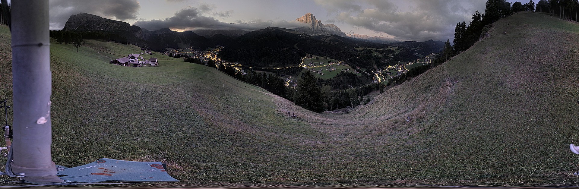 Archiv Foto Webcam Panorama über Wolkenstein