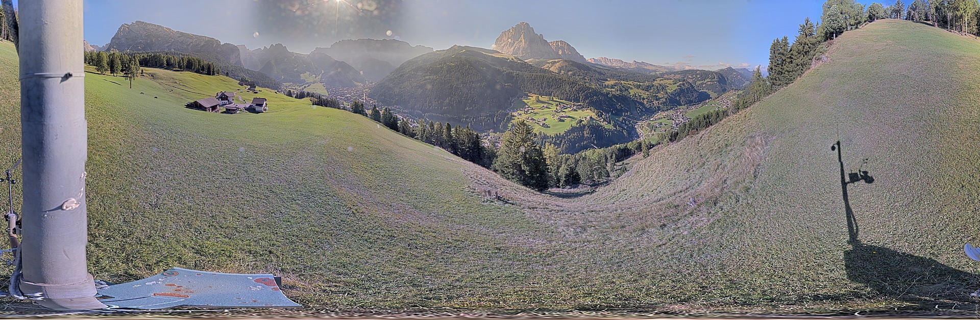 Archived image Webcam Panoramic view of Wolkenstein