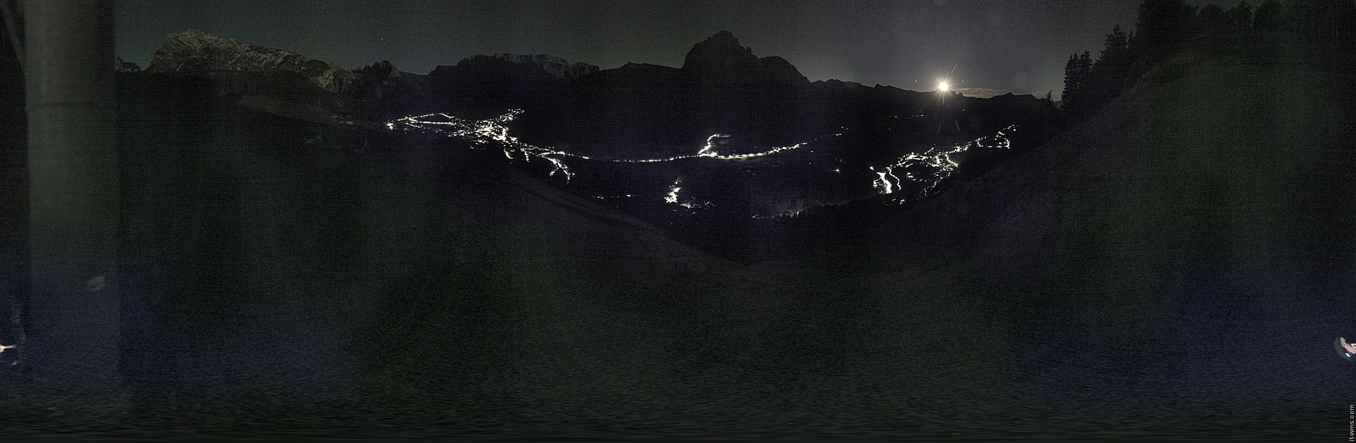 Archiv Foto Webcam Panorama über Wolkenstein