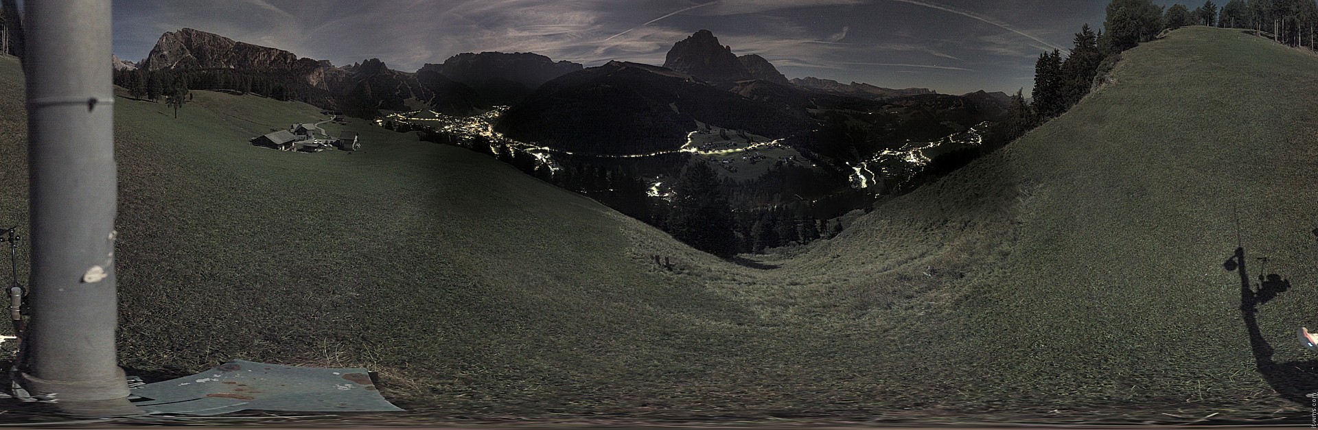 Archived image Webcam Panoramic view of Wolkenstein