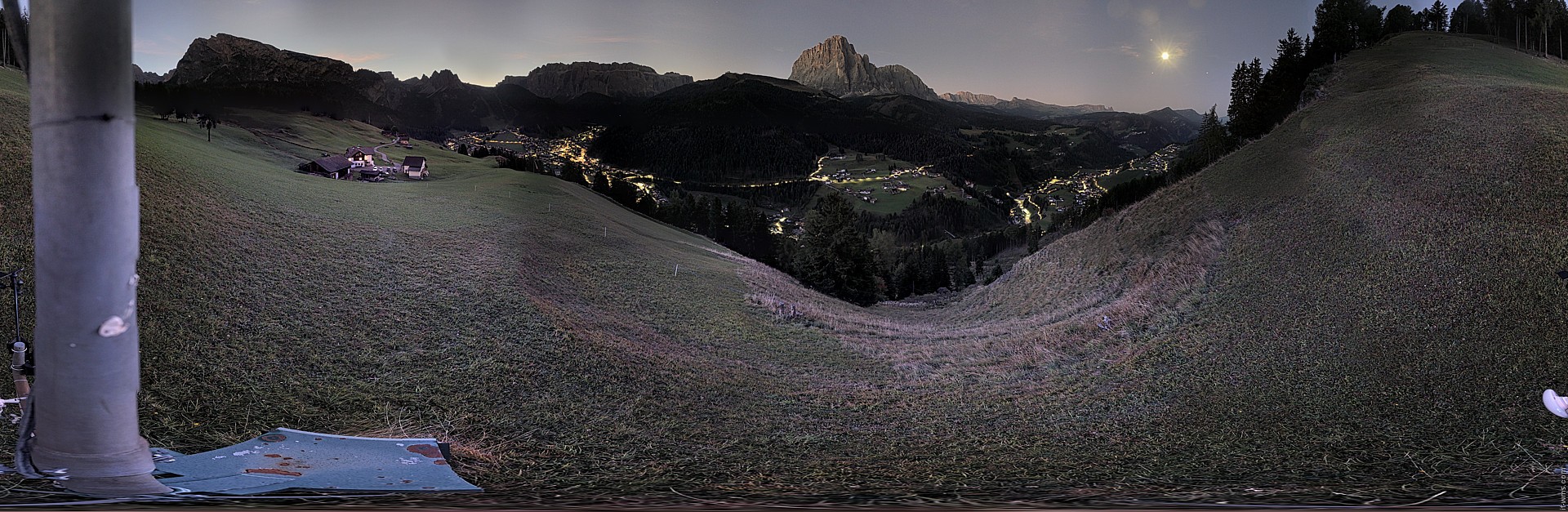 Archiv Foto Webcam Panorama über Wolkenstein