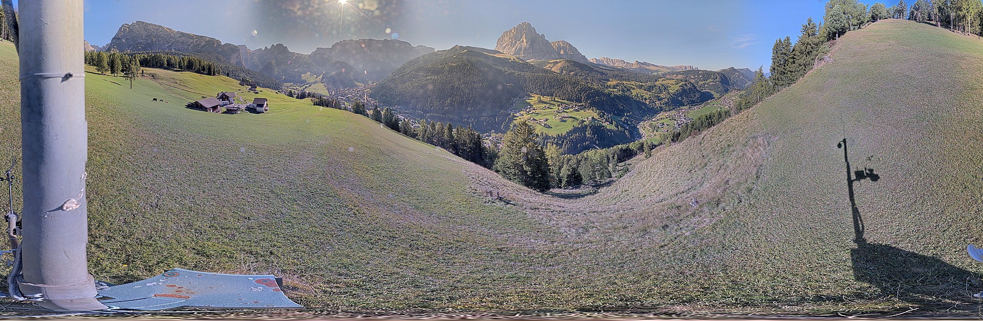 Archiv Foto Webcam Panorama über Wolkenstein