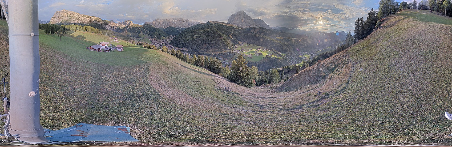 Archiv Foto Webcam Panorama über Wolkenstein