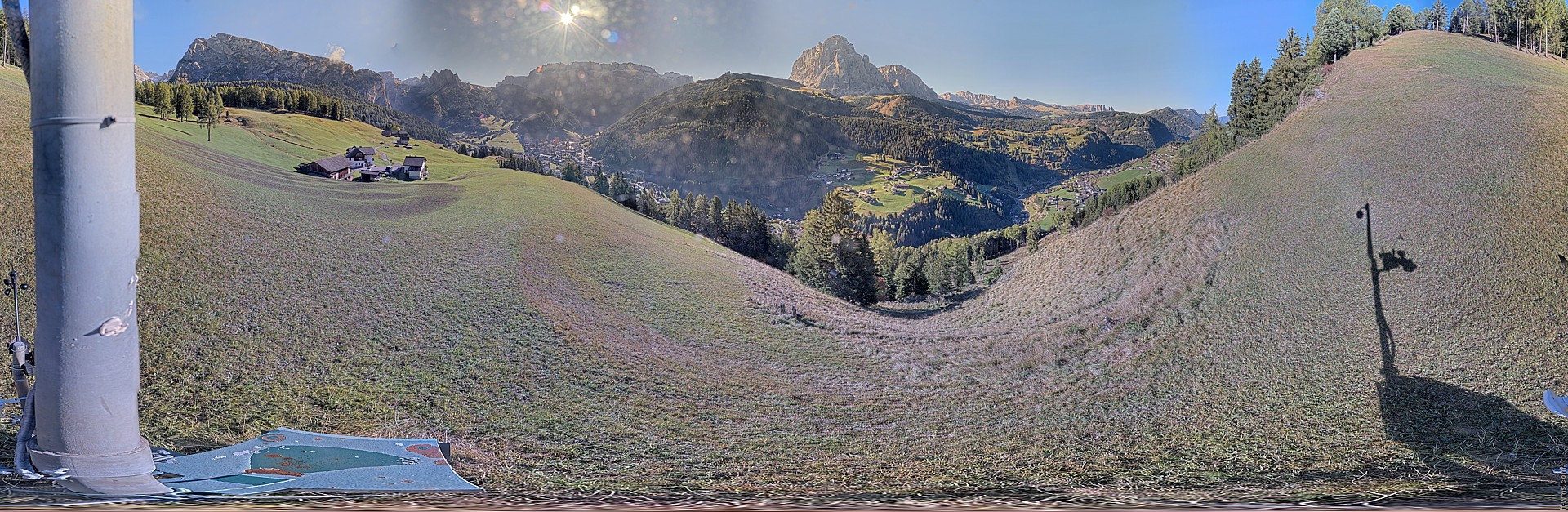 Archiv Foto Webcam Panorama über Wolkenstein